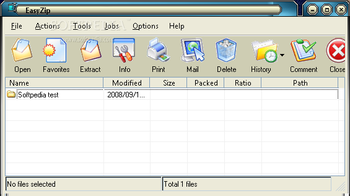 EasyZip screenshot