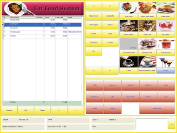 Eat Food System screenshot