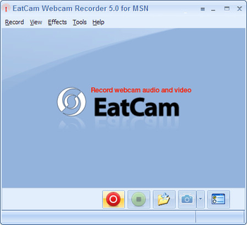 EatCam Webcam Recorder for MSN screenshot