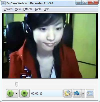 EatCam Webcam Recorder Pro screenshot 3