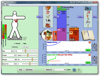 Eating & Exercise screenshot