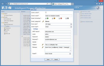 Eaton Intelligent Power Protector screenshot 6