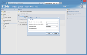 Eaton Intelligent Power Protector screenshot 7