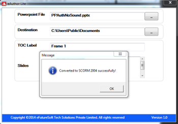 eAuthorLite screenshot 2