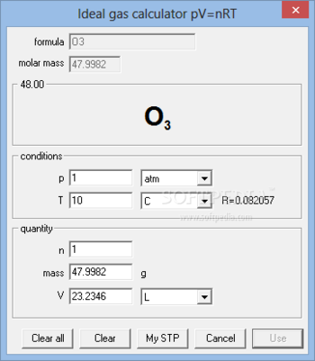 EBAS - Equation Balancing and Stoichiometry calculator screenshot 9