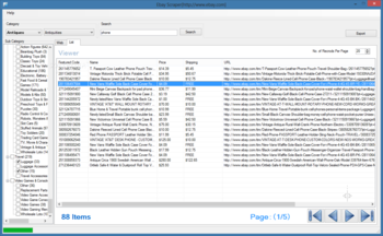 Ebay Scraper screenshot 2