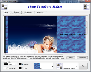 eBay Template Maker screenshot 2