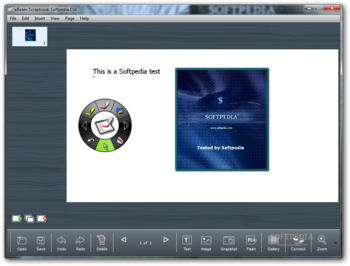 eBeam Scrapbook screenshot