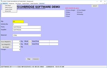 EBIZ WEIGHBRIDGE SOFTWARE screenshot 15