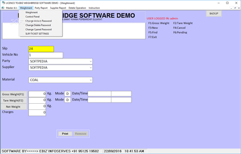 EBIZ WEIGHBRIDGE SOFTWARE screenshot 16