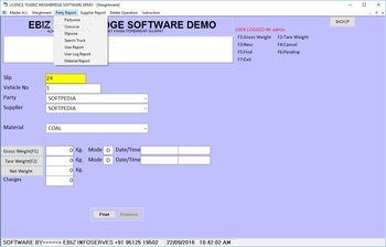 EBIZ WEIGHBRIDGE SOFTWARE screenshot 17