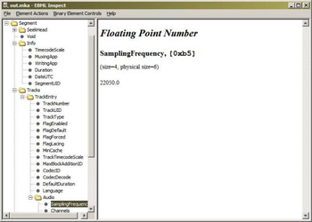 EBMLInspect screenshot