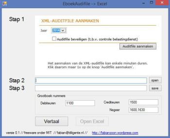 EBoekAuditExcel screenshot