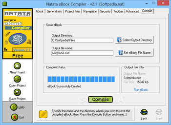 eBook Compiler Free screenshot 7