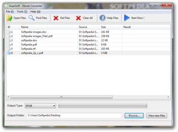 Ebook Converter screenshot