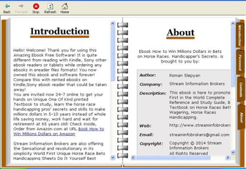 Ebook How to Win Millions Dollars inBets on Horse Races screenshot