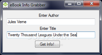 eBook Info Grabber screenshot 2