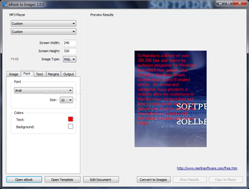 eBook to Images screenshot 2