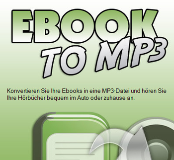 EBook to MP3 screenshot