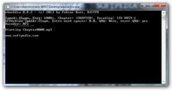ebook2cw screenshot