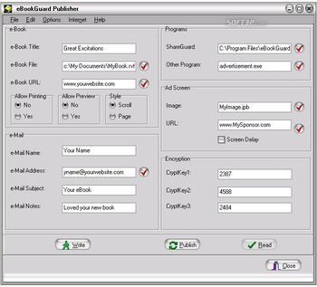 eBookGuard Document Protection screenshot 3