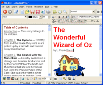 eBooksWriter PRO screenshot 2