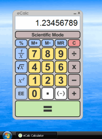 eCalc Calculator screenshot