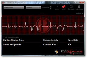 ECG Simulator screenshot