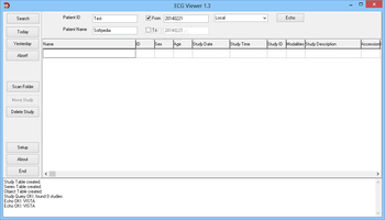 ECG Viewer screenshot