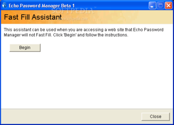 Echo Password Manager screenshot