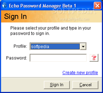 Echo Password Manager screenshot 2