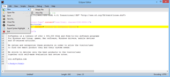 Eclipse Editor screenshot 2