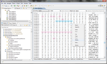 Eclipse Hex Editor Plugin screenshot