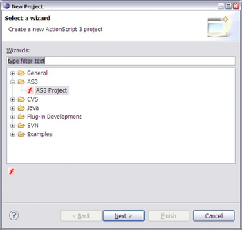 Eclipse IDE for ActionScript3 screenshot 2