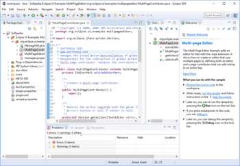 Eclipse SDK screenshot