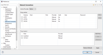 Eclipse SDK screenshot 19