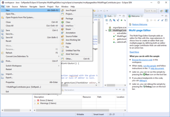 Eclipse SDK screenshot 2