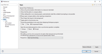 Eclipse SDK screenshot 26