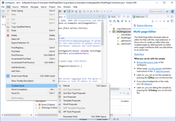 Eclipse SDK screenshot 3