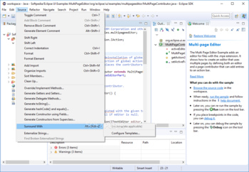 Eclipse SDK screenshot 4