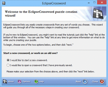 EclipseCrossword screenshot