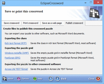 EclipseCrossword screenshot 8
