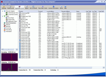 eConceal Firewall for Servers screenshot