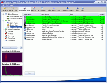 eConceal Firewall Pro for Windows screenshot 2