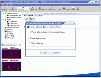 eConceal Firewall Pro for Windows screenshot 3