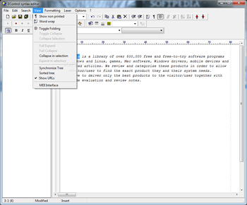 EControl Syntax Editor screenshot 5