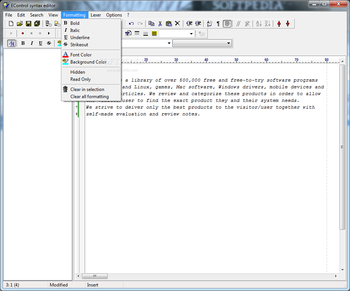 EControl Syntax Editor screenshot 6