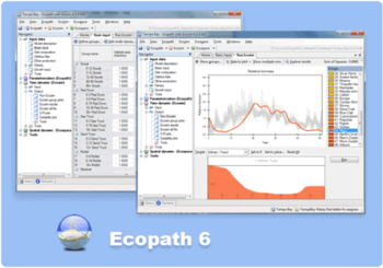 Ecopath with Ecosim screenshot