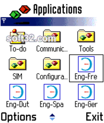ECTACO Dictionary English <-> French for Nokia screenshot 3