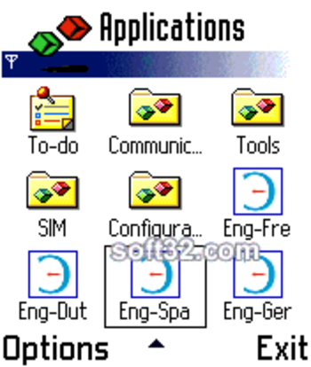 ECTACO Dictionary English <-> Spanish for Nokia screenshot 3